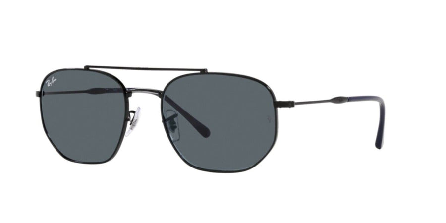 Black Sunglasses RB3707 – Black / Blue