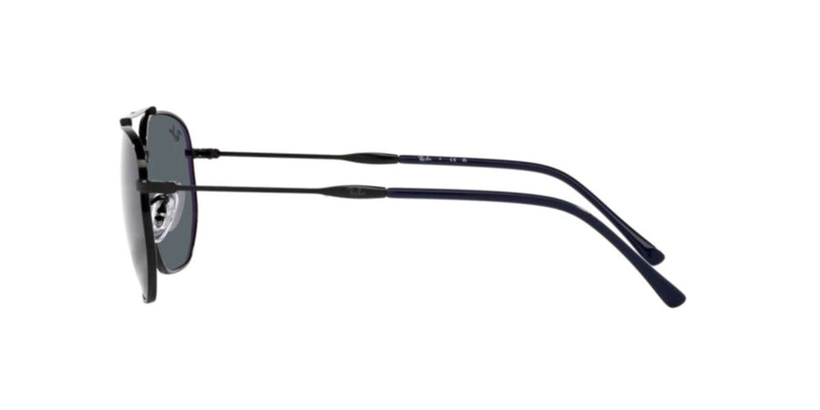 Black Sunglasses RB3707 – Black / Blue
