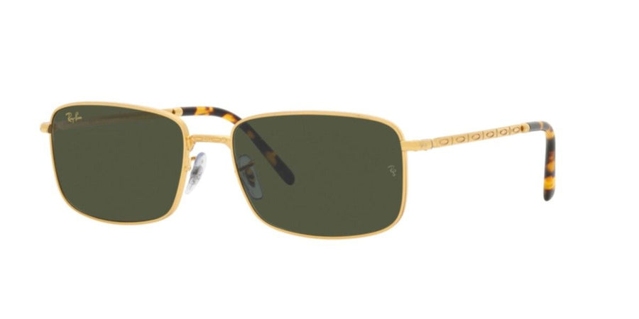 Legend Gold Sunglasses RB3717 – Gold / Green