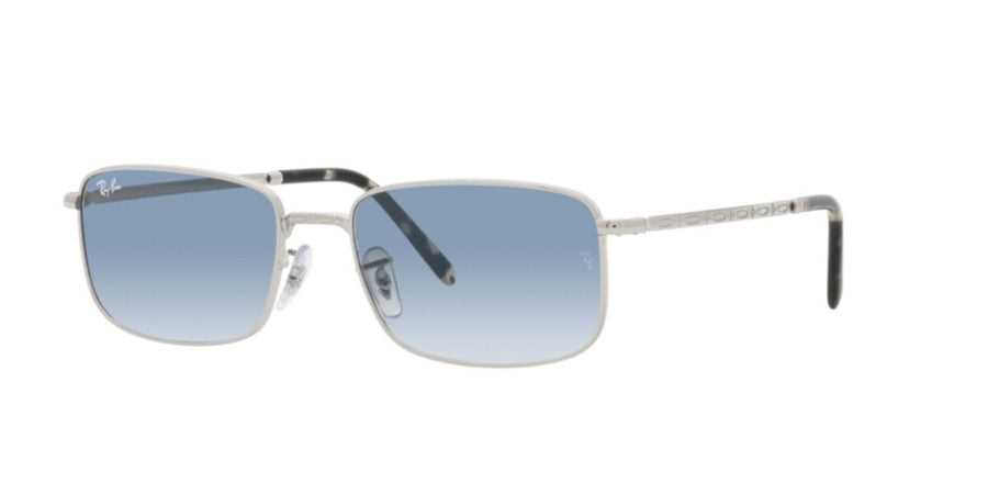 Silver Sunglasses RB3717 – Silver / Clear Gradient Blue