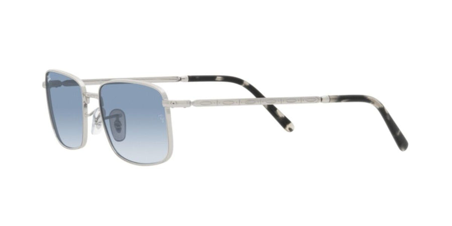 Silver Sunglasses RB3717 – Silver / Clear Gradient Blue