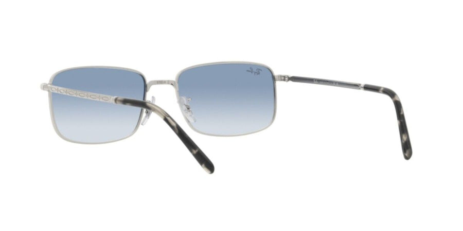 Silver Sunglasses RB3717 – Silver / Clear Gradient Blue