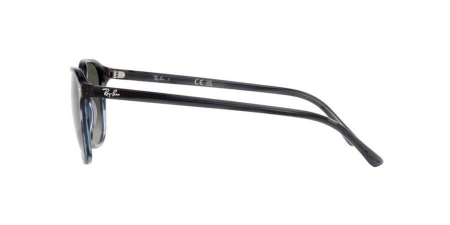 Striped Gray Gradient Blue Sunglasses RB2193 – Grey / Grey Gradient