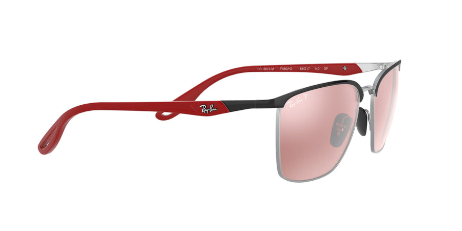 RB3673M Scuderia Ferrari Collection – Purple Mirror Silver Polar