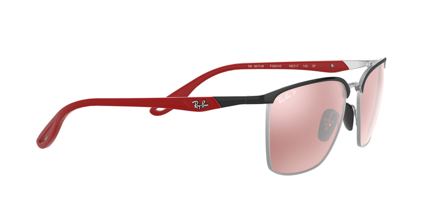 RB3673M Scuderia Ferrari Collection – Purple Mirror Silver Polar