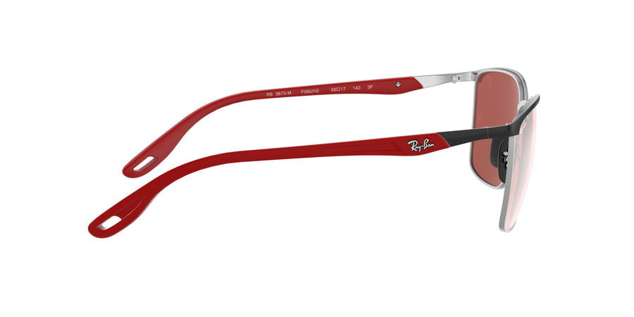 RB3673M Scuderia Ferrari Collection – Purple Mirror Silver Polar