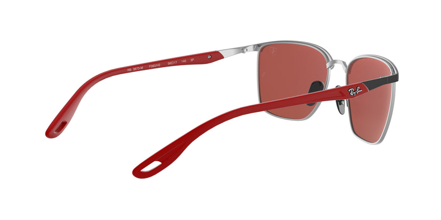 RB3673M Scuderia Ferrari Collection – Purple Mirror Silver Polar
