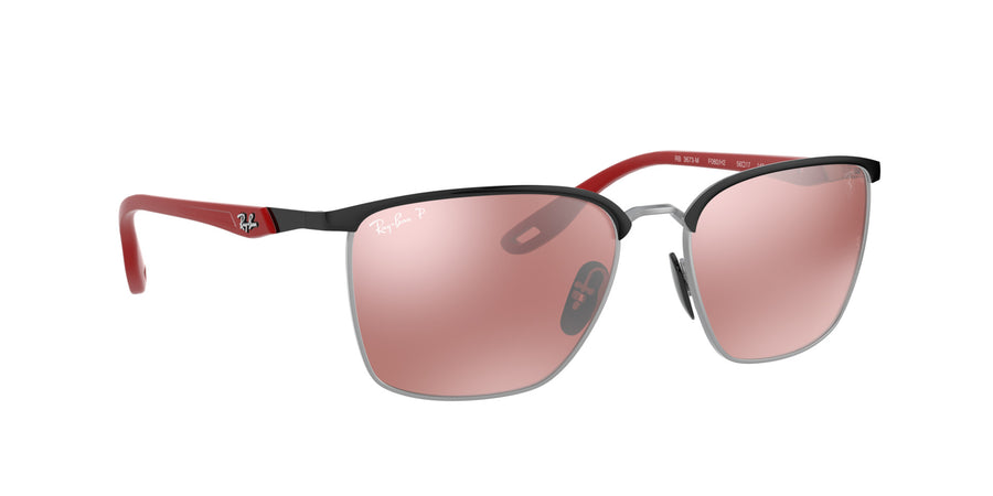 RB3673M Scuderia Ferrari Collection – Purple Mirror Silver Polar