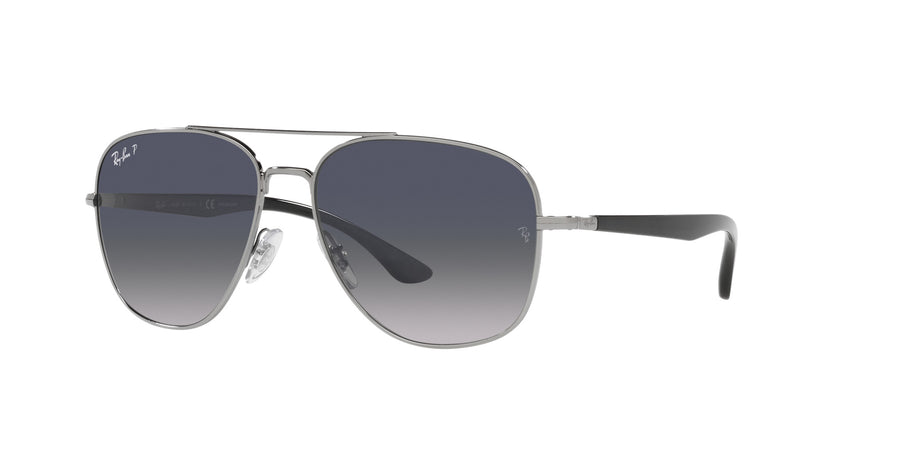 RB3683 – Gunmetal / Blue Gradient Polar