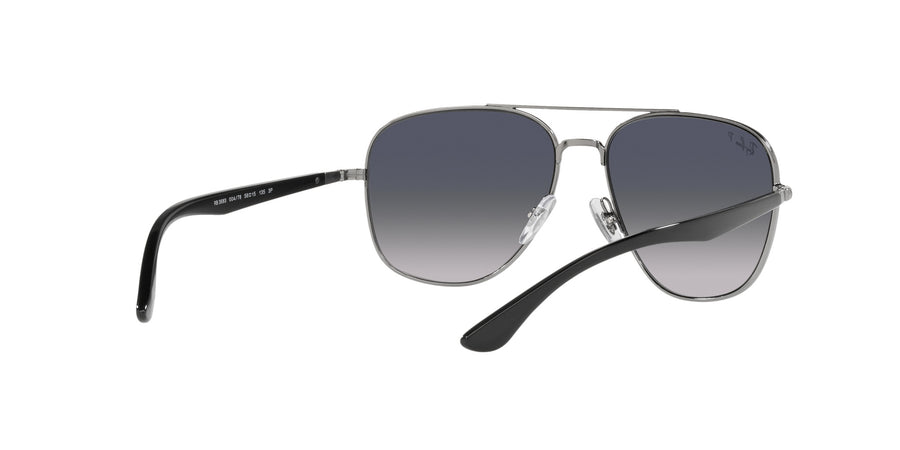 RB3683 – Gunmetal / Blue Gradient Polar