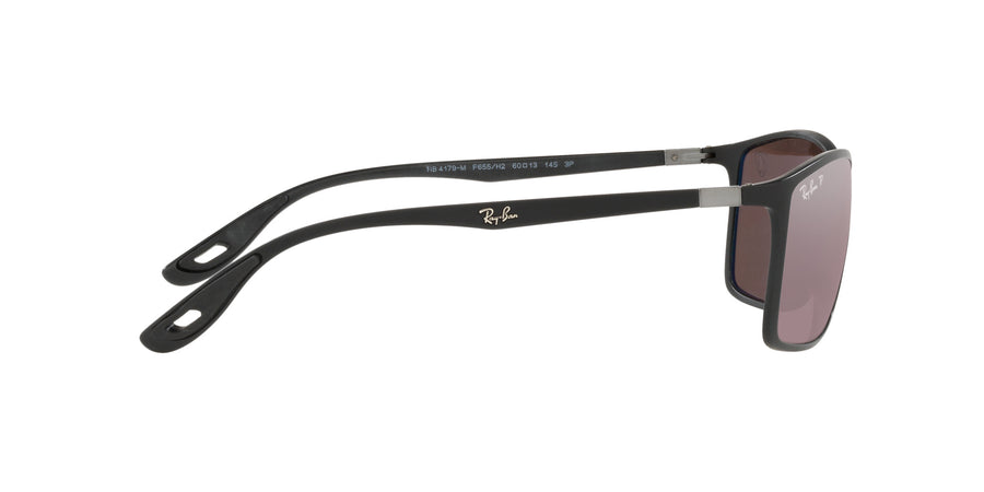 RB4179M Scuderia Ferrari Collection – Black / Purple Mirror Silver Polar
