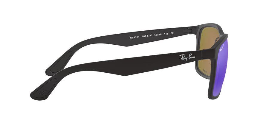 RB4264 Chromance – Black / Green Mirror Blue