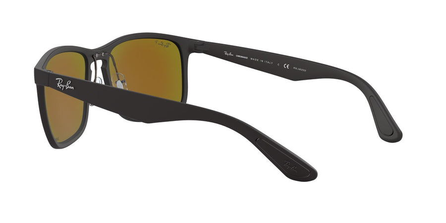 RB4264 Chromance – Black / Green Mirror Blue