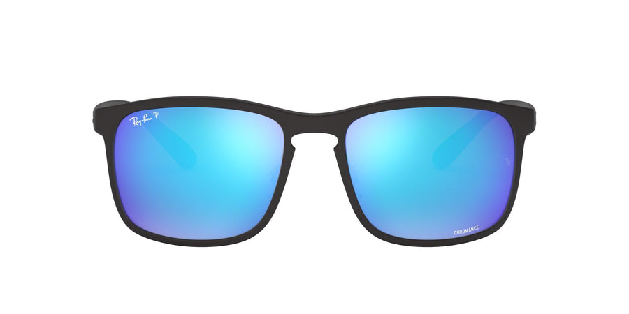 RB4264 Chromance – Black / Green Mirror Blue