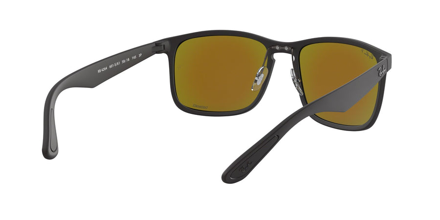 RB4264 Chromance – Black / Green Mirror Blue