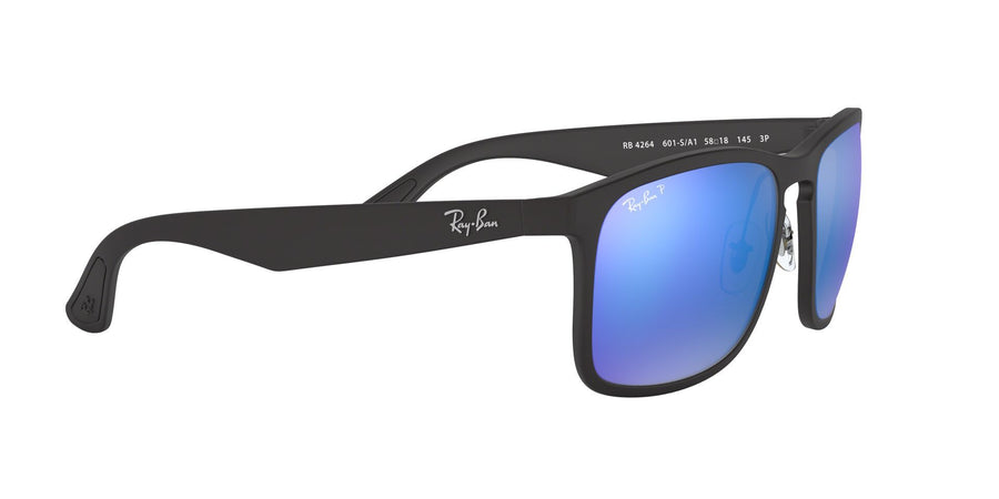 RB4264 Chromance – Black / Green Mirror Blue