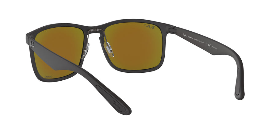 RB4264 Chromance – Black / Green Mirror Blue