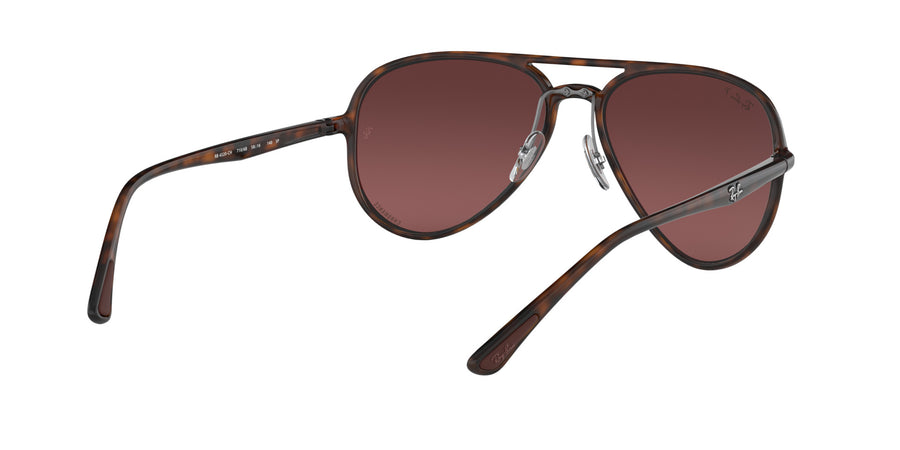 RB4320 Chromance – Havana / Purple Mirror Gold Gradient Polar