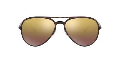 RB4320 Chromance – Havana / Purple Mirror Gold Gradient Polar
