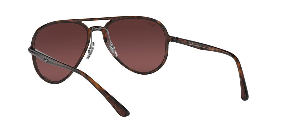 RB4320 Chromance – Havana / Purple Mirror Gold Gradient Polar