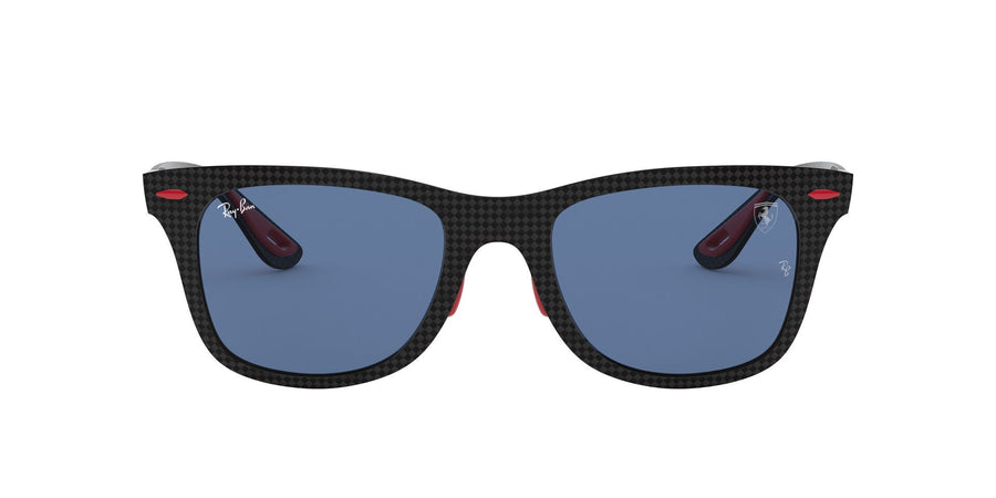 RB8395M Scuderia Ferrari Collection – Mat Carbon Mat Allutex Red / Dark Blue
