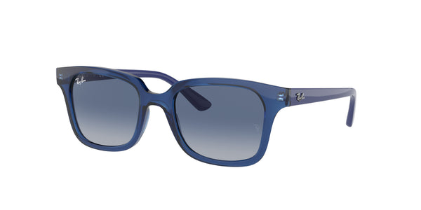 RB9071S – Shiny Transparent Blue / Light Grey Gradient Dark Blue