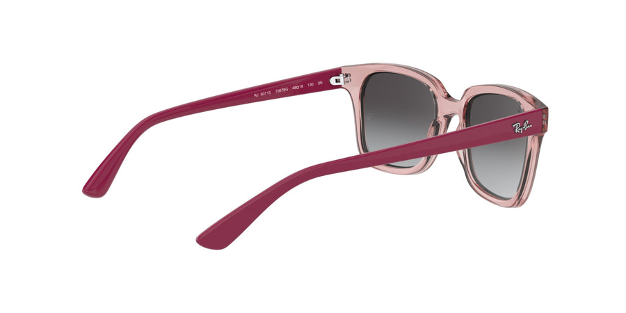 RB9071S – Transparent Pink / Light Grey Gradient Dark Grey