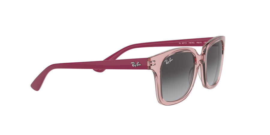 RB9071S – Transparent Pink / Light Grey Gradient Dark Grey