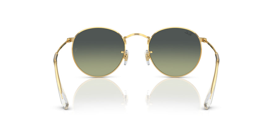 Round Metal RB3447 – Gold / Green Vintage