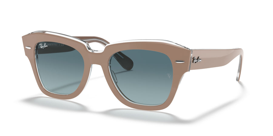 State Street RB2186 – Light Brown / Blue Gradient Grey
