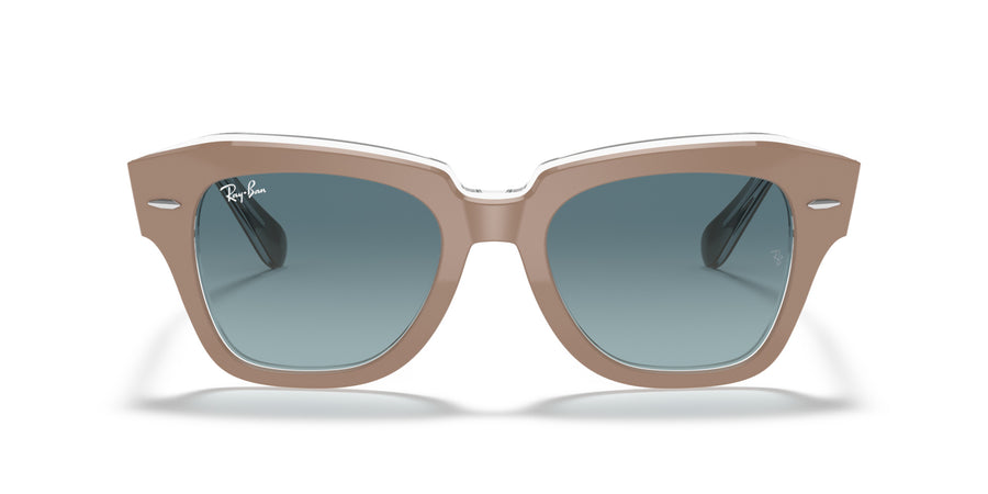 State Street RB2186 – Light Brown / Blue Gradient Grey