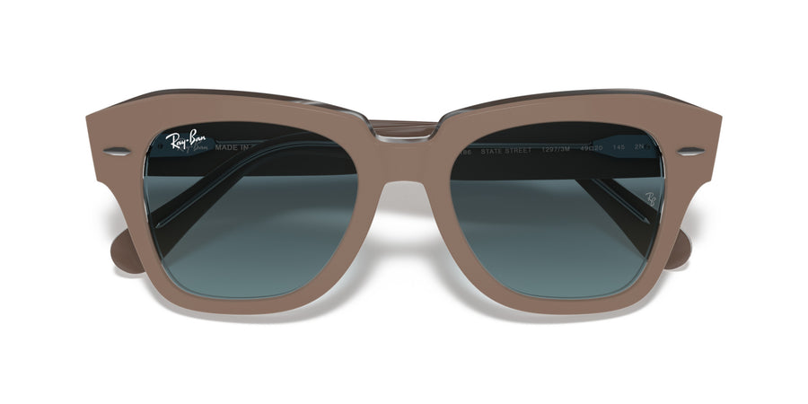 State Street RB2186 – Light Brown / Blue Gradient Grey
