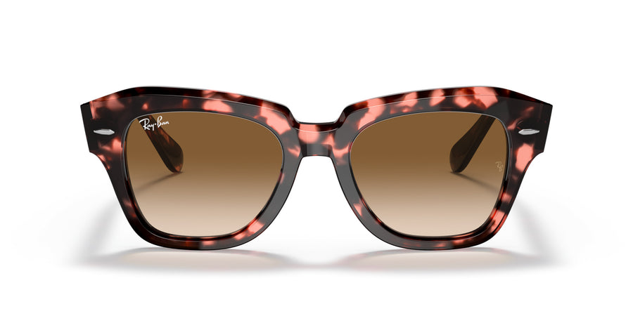 State Street RB2186 – Havana / Brown Gradient