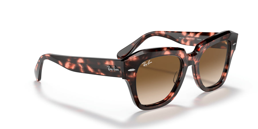 State Street RB2186 – Havana / Brown Gradient