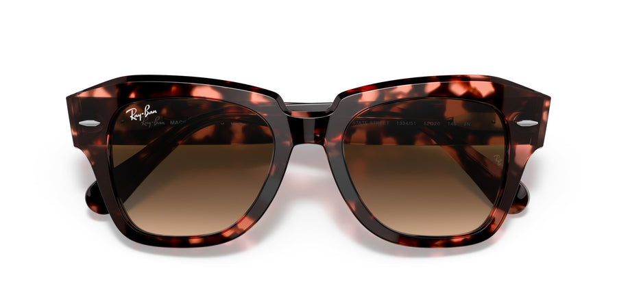 State Street RB2186 – Havana / Brown Gradient
