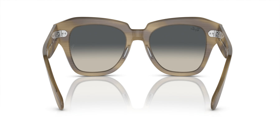 State Street RB2186 – Green / Grey Gradient