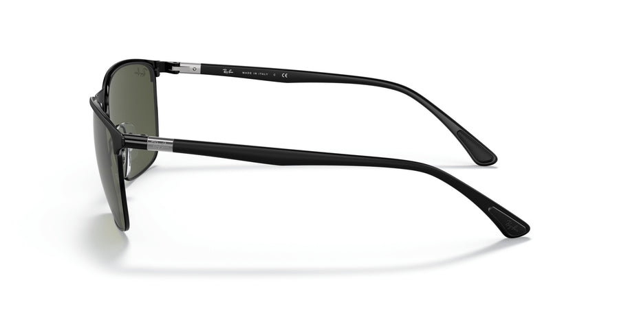Steel Unisex Sunglass RB3686 – Black / Green