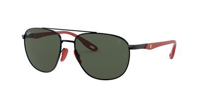 RB3659M Scuderia Ferrari Collection – Black / Dark Green