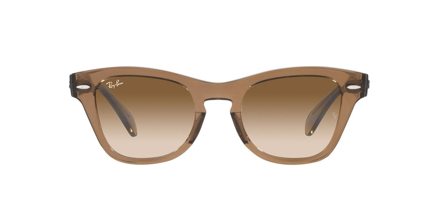 The Bold RB0707S – Transparent Light Brown / Clear Gradient Brown