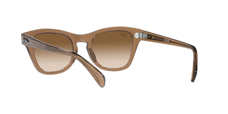 The Bold RB0707S – Transparent Light Brown / Clear Gradient Brown