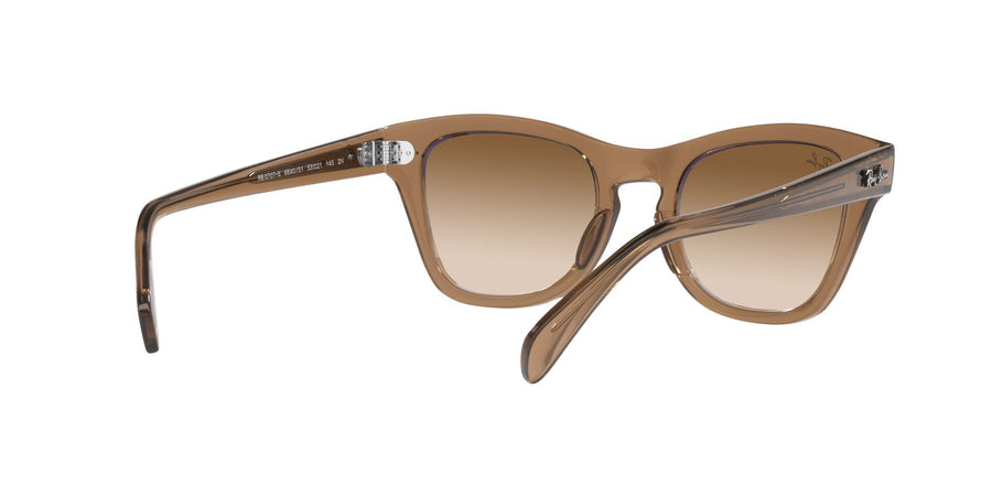 The Bold RB0707S – Transparent Light Brown / Clear Gradient Brown