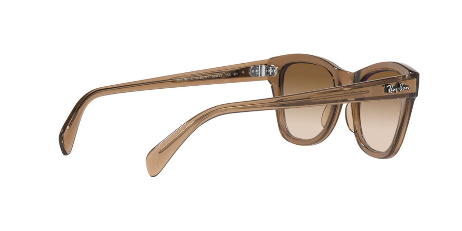 The Bold RB0707S – Transparent Light Brown / Clear Gradient Brown