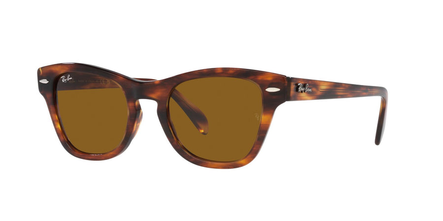 The Bold RB0707S – Striped Havana / Brown