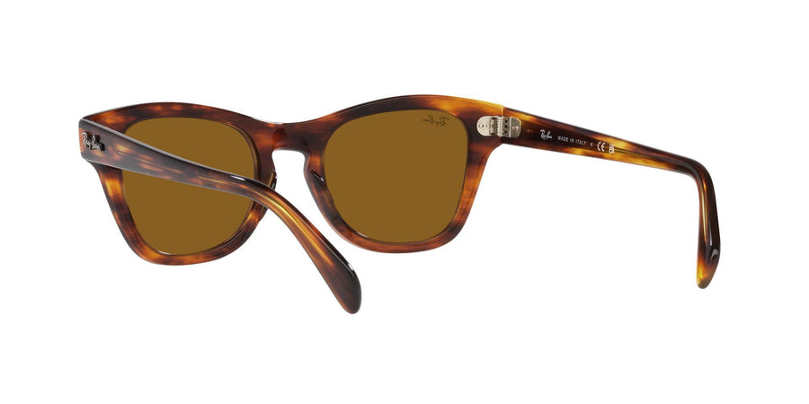 The Bold RB0707S – Striped Havana / Brown