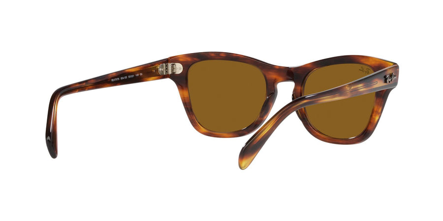 The Bold RB0707S – Striped Havana / Brown