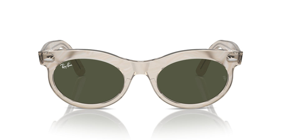 Wayfarer Oval RB2242 – Grey / Green