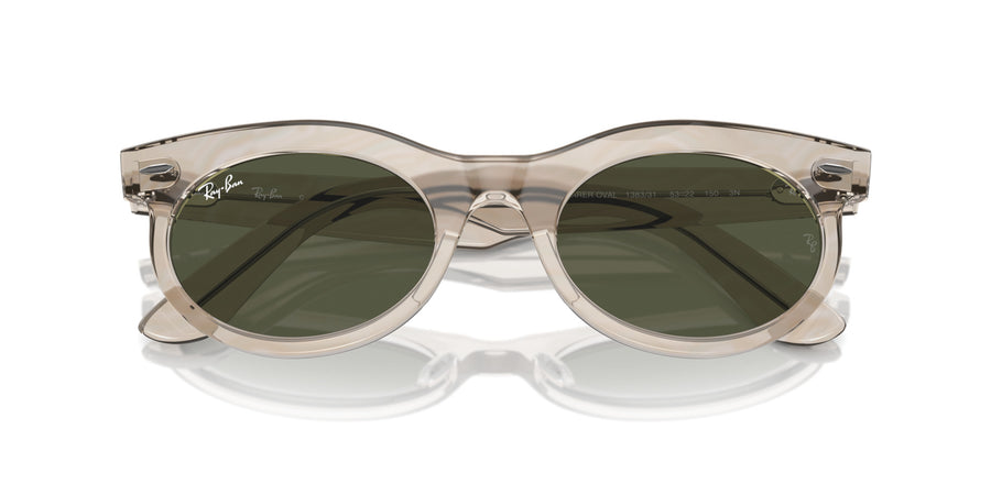 Wayfarer Oval RB2242 – Grey / Green
