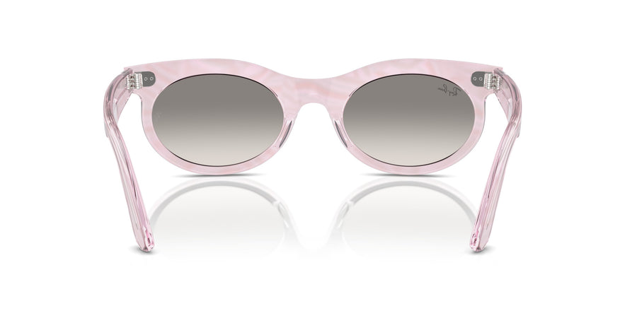 Wayfarer Oval RB2242 – Violet / Clear Gradient Grey