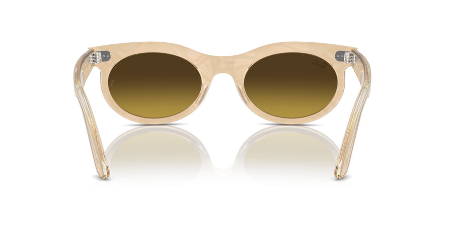 Wayfarer Oval RB2242 – Light Brown / Brown Gradient