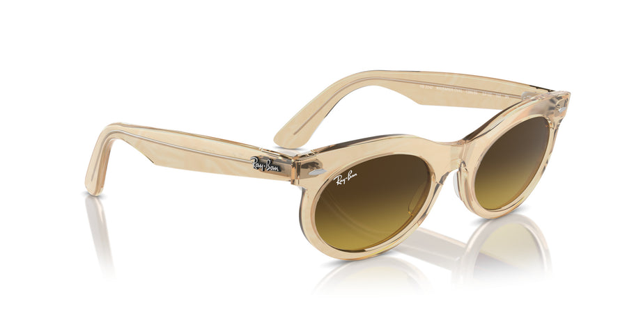 Wayfarer Oval RB2242 – Light Brown / Brown Gradient